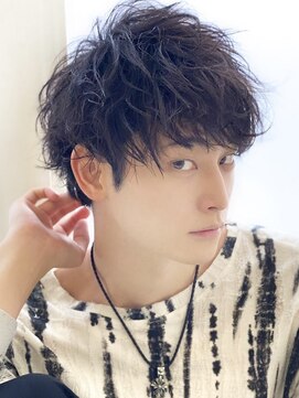 ブリーチ 山形桜田(BLEACHi) 【BLEACHi】刈り上げツーブロック前下がりマッシュツイスパ