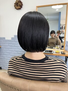 リープ(leap hair) ぱつっとボブ