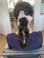 ヘアーサロン スタイルリミックス(Hair Salon Styleremix)&nbsp;ダブルツイン編み込み