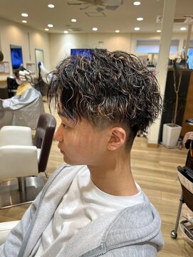 ラファンス 栗林店(LaFENCE) メンズ/メッシュカラー/ツイスパ