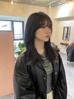 トワ(toi)&nbsp;暗髪×顔周りレイヤーセミロング【横浜/横浜駅】