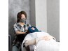 【リフレッシュ】カット+カラー+安眠スパ35分￥13,500