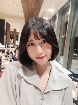 アフロート ギンザ(AFLOAT GINZA) 【Nanako。】上品なボブスタイル