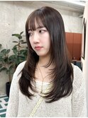 レイヤーカット×透明感カラーC25