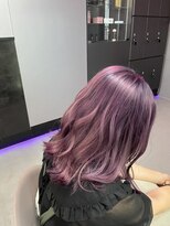 クラン ヘアーアンドスタジオ(CLAN hair & studio)&nbsp;パープルカラー
