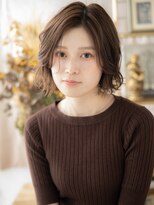 カバーヘア ブリス 上尾西口店(COVER HAIR bliss)&nbsp;抜け感くびれカールフェザーマッシュショートh3上尾20代30代40代