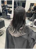 ホワイトシルバーグラデーションカラー
