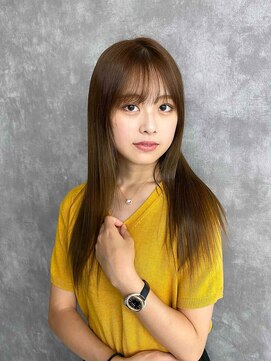 ワンズリー 本厚木店(ONE's ly) イメチェン/レッドブラウン/フルバング/似合わせカット/本厚木駅