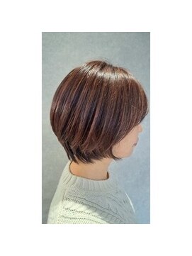 アーサス バイ ヘッドライト 長岡店(ursus by HEADLIGHT) ハイライト×ショートボブ