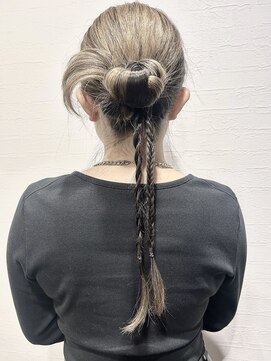 マーシュ 梅田(marshu) カチモリ×韓国風スタイル×ヘアアレンジ