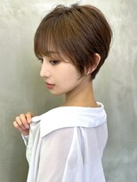 ロンド ストラーダ 心斎橋(Lond strada)&nbsp;ショート×ハイライト白髪ぼかし×愛され似合わせカット[心斎橋]