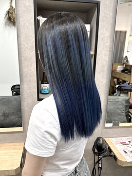 リベストバイジェービー 稲毛(li best. byjb) デザインカラー/フェイスフレーミング/暗めカラー［稲毛］