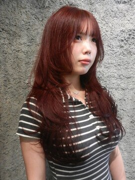 ブロック ジャポン(bloc japon) ブリーチ無しdeep red×layer