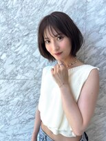 ディフィーノ 赤坂(DIFINO)&nbsp;赤坂/大人ボブ/ゆるふわボブ/ショート/ナチュラルブラウン