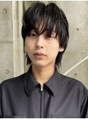MEN’S HAIRブルーブラックシャドウパーマ