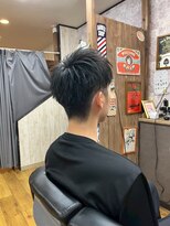 アールズ ヘア(R's hair)&nbsp;MEN’S HAIR/ブルーブラック/フェザーパーマ/ 印西/印西市