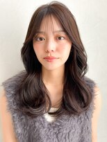 アグノス 青山(Agnos)&nbsp;前髪似合わせカットうる艶髪サイドバングシースルーバング
