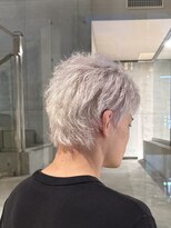 ヲタク(wotaku.)&nbsp;メンズホワイトカラートリプルカラーハイトーンカラーシルバー