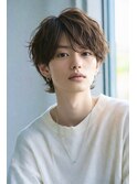 MEN’S HAIR/サーフカール/刈り上げセンターパート/横浜
