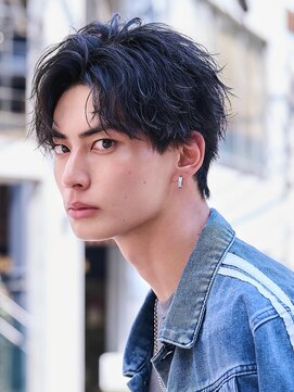 スキル 池袋(SKILL) シャドウパーマ×コンマバング