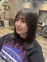 トット(tot.)&nbsp;ミディアムレイヤー×アッシュブラウン