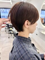 グラフ 鎌倉(GRAFF) ショートカットxひし形ショートボブ×前髪あり20代30代40代