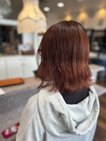 ヘアーワークス ボナ ウニクス店(HAIR WORKS bona) 艶カラー ウェーブパーマ レディース