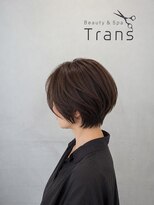 トランス(Trans) 後頭部ふんわり大人ショートボブ