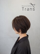 トランス(Trans) 後頭部ふんわり大人ショートボブ