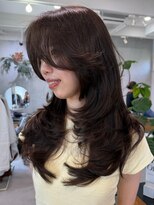 ランプヘアー(LAMP hair) 海外風レイヤー dark brown