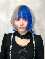 ルネラトーキョー(RUNERA TOKYO) デザインカラーケアブリーチダブルカラーウルフカット渋谷