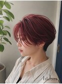 大人美人レッド×ハンサムショート