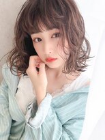 ピース 吉祥寺(Piece)&nbsp;ダークアッシュミディアムレイヤーカット似合わせカット