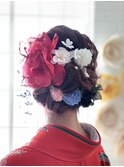 成人式ヘアアレンジ