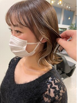 グーフィートーキョー 銀座(Goofy Tokyo) ナチュラルイヤリングカラー/ベージュ/インナーカラー676