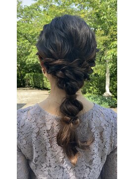 アンドチル(And Chill) 編みおろしアレンジ