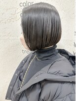 モリオ フロム ロンドン サッポロファクトリー店(morio FROM LONDON)&nbsp;【morio札幌】札幌ミニボブ　大人かわいい黒髪ショートボブ