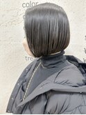 【morio札幌】札幌ミニボブ 大人かわいい黒髪ショートボブ