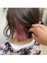 デコラソラン 本川越(DECORA SORAN)&nbsp;インナーカラー＊チェリーブラウン