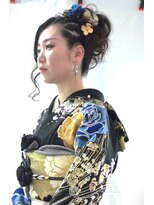 デザインヘアーピアジェ 八木店(DESIGN HAIR PIAGET) ☆2024ピアジェ成人式1☆着付・アップ・メイク振袖レンタル