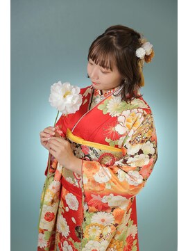 コワファースト 大分(COIFF1RST) ボブstyle！成人式前撮りヘアセット