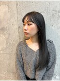 ロングストレートスタイル