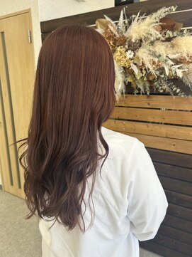 フェイス 日向店(face) ピンクブラウン