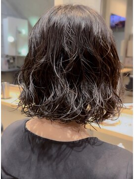 アルコ 三軒茶屋(alco) ボブ　ウェーブパーマ　大人女性に人気◎