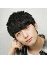 ブリーチ 原宿店(BLEACHi)&nbsp;【簡単スタイリング】マッシュ×縮毛矯正