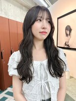 ノエ(noe) ロング小顔カット×透明感カラーC44