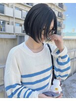 ジェスター(JESTER)&nbsp;〈atsuno〉コンパクトな大人ボブ【ボブ/大人ボブ/ボブカット】