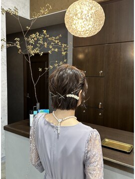 アールトゥーヘアー(art To Hair) ボブアレンジ/ヘアセット/お呼ばれヘア/ボブヘア