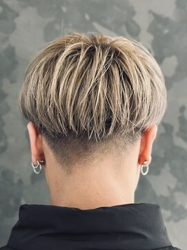 ヒロギンザ 大阪本店(HIRO GINZA) ツーブロックハイトーンマッシュ