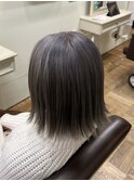 フェミニンロング似合わせカットミディアムスパイキーショート